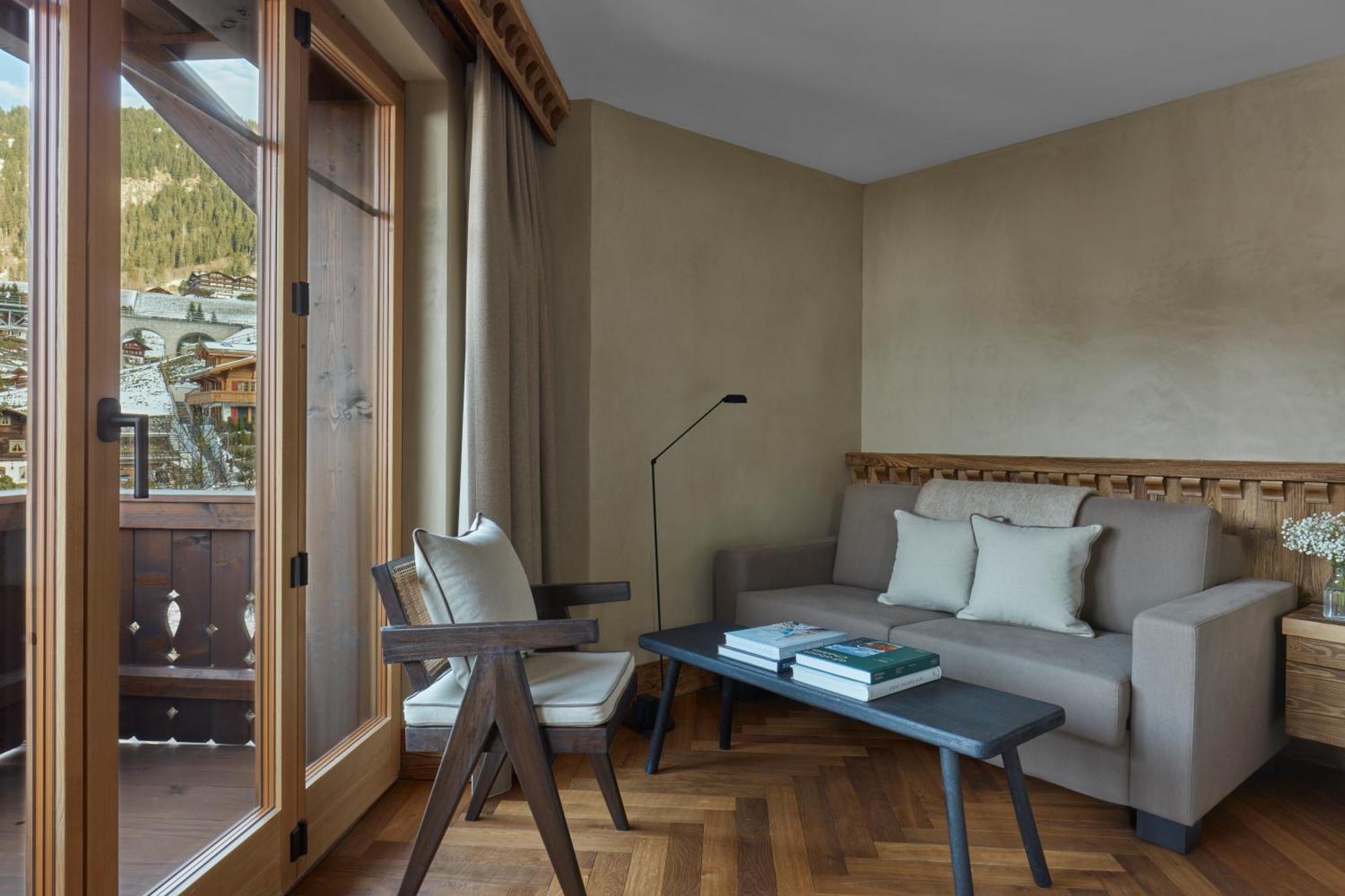 Hotel Miiro The Mansard Gstaad Exterior foto