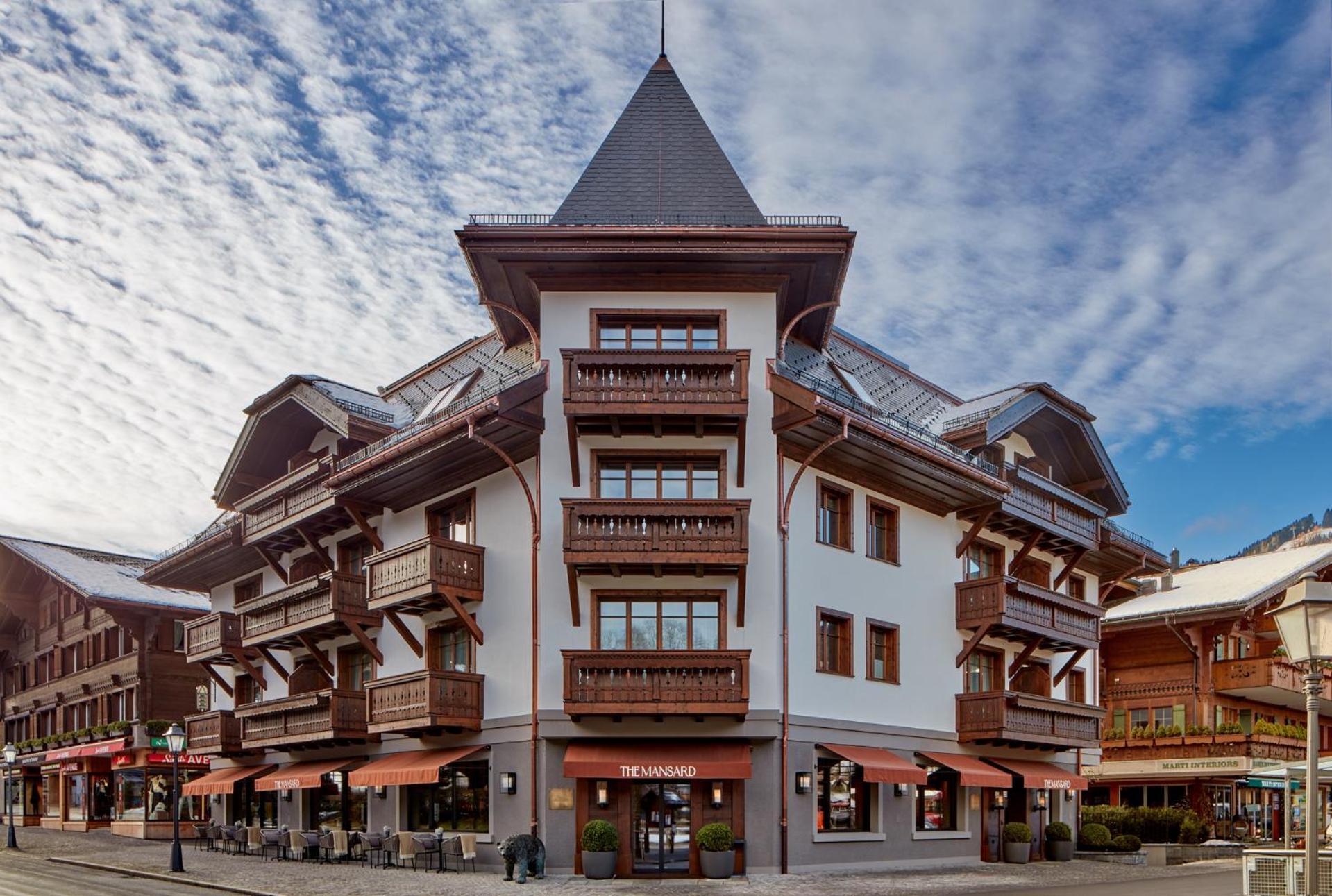 Hotel Miiro The Mansard Gstaad Exterior foto