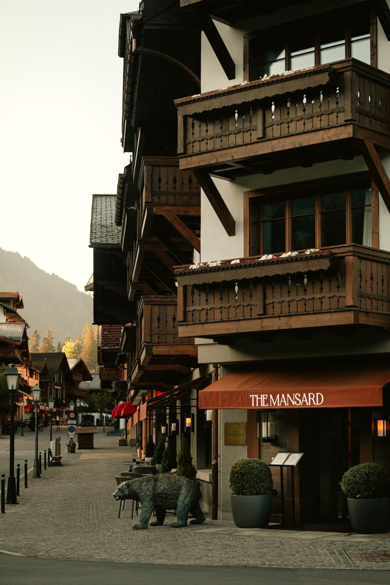 Hotel Miiro The Mansard Gstaad Exterior foto